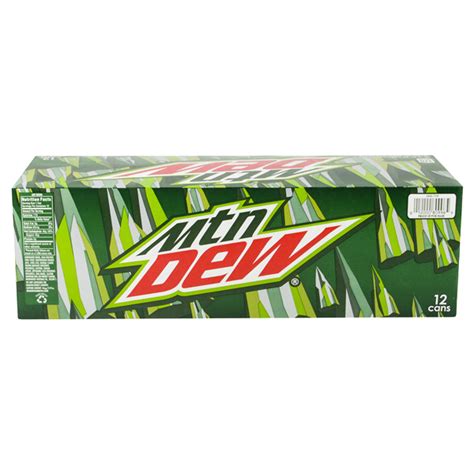 Mountain Dew Soda Citrus Fl Oz Count Ct Fl Oz Shipt