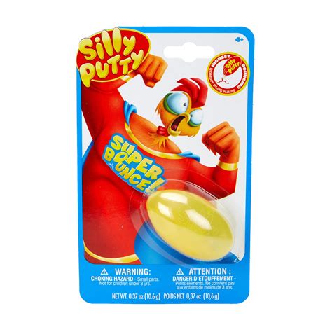 crayola silly putty super bounce egg yellow ages   arts