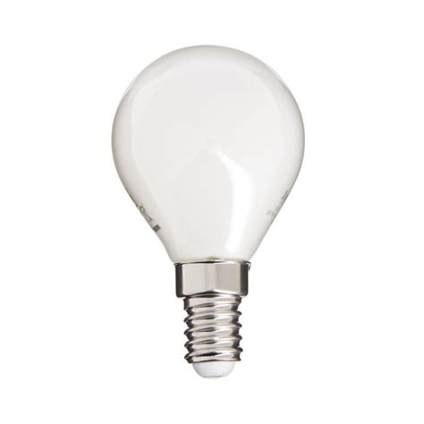 Ampoule Filament LED Opaque Culot E14 250 Lumens Conso 4W Eq 25W