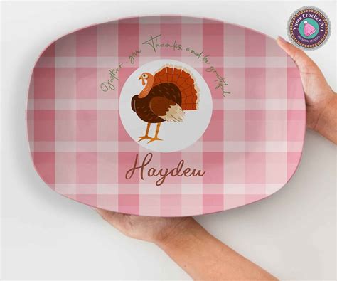 Thanksgiving Turkey Platter Thanksgiving Tableware Platter - Etsy