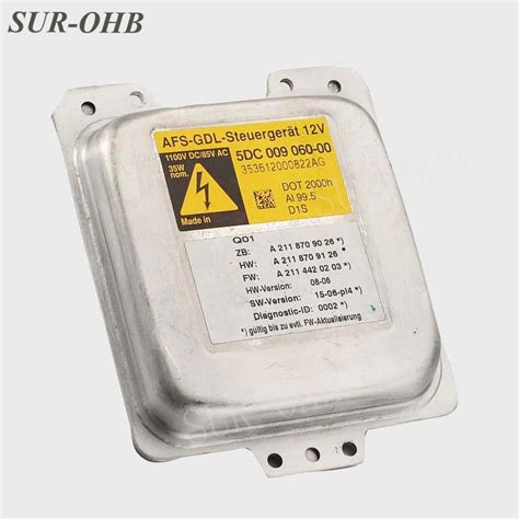 Genuine Replacement 5DC 009 060 00 Xenon D1S AFS GDL Stuergerat