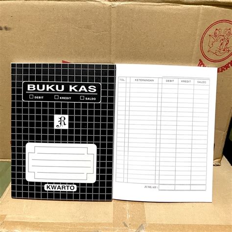 jual ctshopid buku kas kecil kwarto murah bahan tebal shopee indonesia