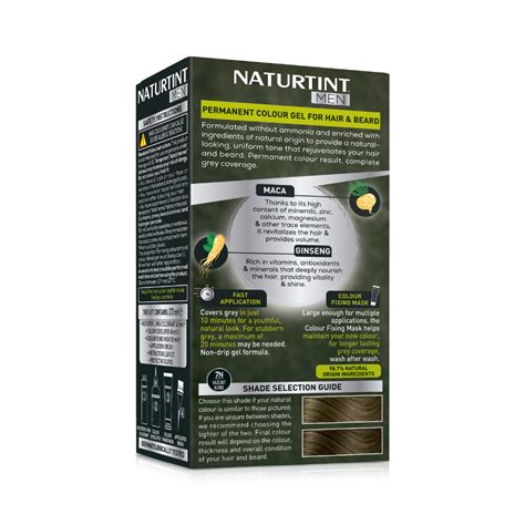 Naturtint Men Permanent Hair Colour Gel N Hazelnut Blonde Ml Naturtint