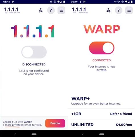 1111 WARP Download Apk for Android (free)