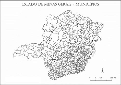 MAPA DE MINAS GERAIS COMPLETO PARA IMPRIMIR E COLORIR | coisas pra ver