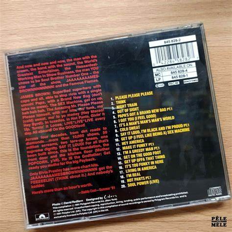 James Brown Sex Machine the Very Best of James Brown POLYDOR Pêle Mêle Online