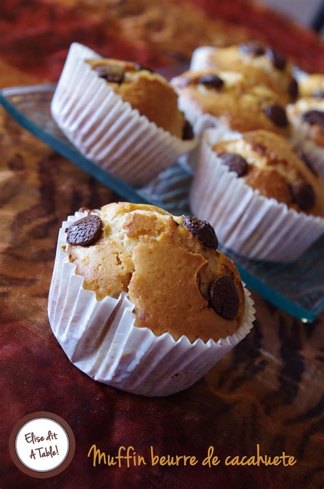 Muffins Au Beurre De Cacahuetes