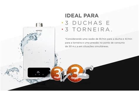 Aquecedor De Água A Gás Ko 36d Home 36l Gn Branco Komeco Parcelamento