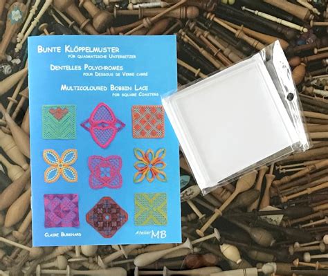 New Bobbin Lace Booklets By Claire Burkhard Each Multicoloured