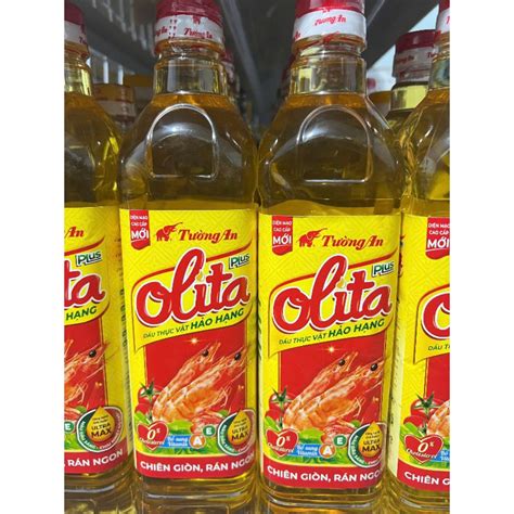 Dầu Ăn Olita Plus Tường An Chai 1L | Shopee Việt Nam