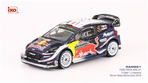 Ford Fiesta WRC Rallye Automobile Monte Carlo 2018 Ogier