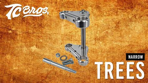 TC Bros 39mm Extra Narrow Triple Trees For Harley Davidson