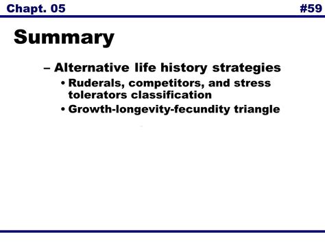 Chapter 5 Life History Strategies 2002 By Prentice Hall Inc Upper