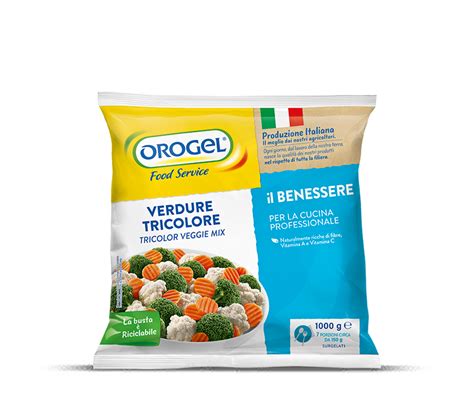 Verdure Tricolore Surgelate Orogel Food Service