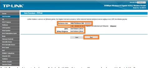 TP LINK TD W9970 V1 2 3 4 Modem Kurulumu Modem Kurulum TurkNet
