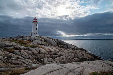 Peggys Point Lighthouse Photograph By Robert J Wagner Fine Art America