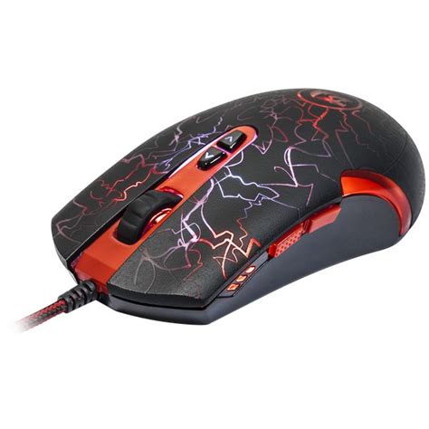 Redragon Lavawolf Wired gaming mouse Black/Red - www.doktorovics.hu