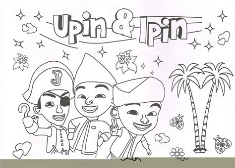 Mewarna Upin Ipin