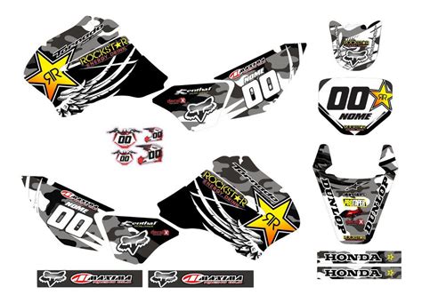 Kit Adesivo Moto Cross Trilha Tornado Xr 250 0 20mm Lm246 Mercado Livre