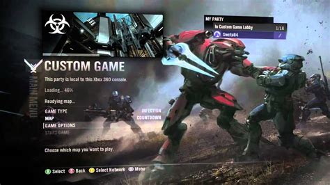 Halo Reach Main Menu First Look YouTube