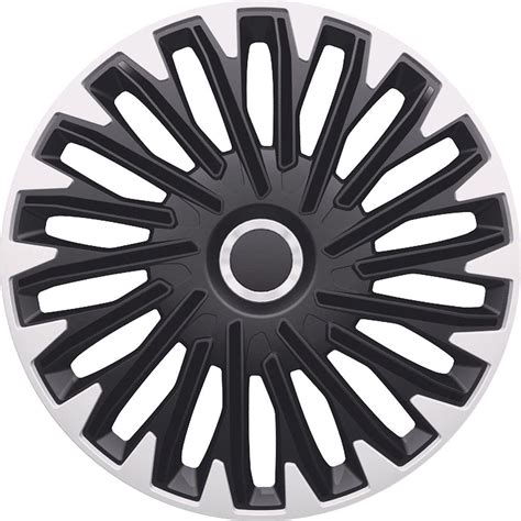 Quantum Pro Black Silver Premium 16 Inch Wheel Trim Set Of 4