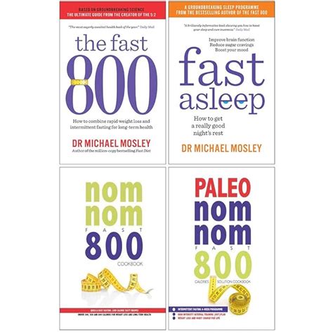 Buy The Fast 800, Fast Asleep, Quick & Easy Fasting Nom Nom Fast 800 Cookbook, Paleo Nom Nom ...