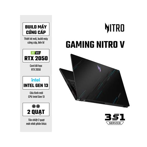 Laptop Acer Nitro V ANV15 51 72VS NH QNASV 004 I7 13620H 16GB RAM