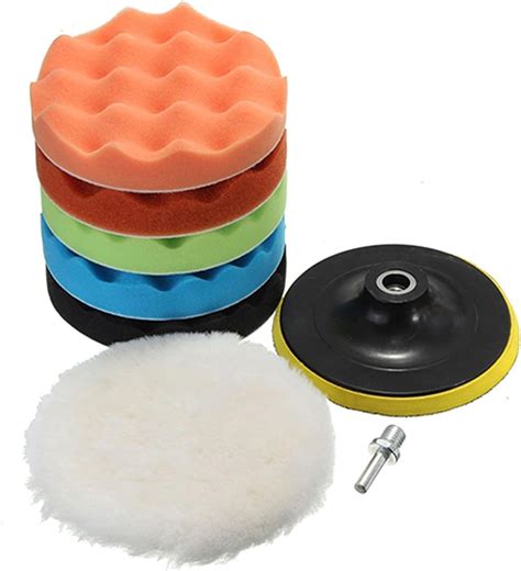 Amazon Yirepny Pcs Inch Buffing Polishing Pads Car