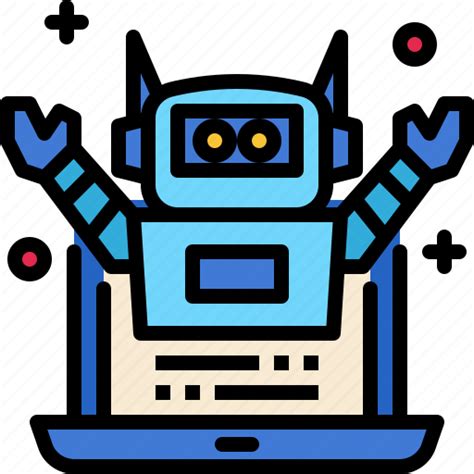 Virtual Assistant Robot Chatbot Artificial Intelligence Ai Technology Icon Download On