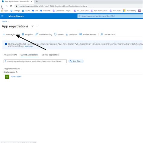 Add Azure App Registration Technical Documentation For Ifs Cloud