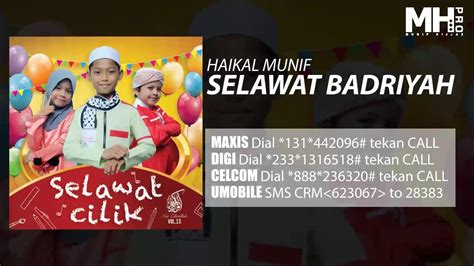 Haikal Munif Selawat Badriyah Youtube