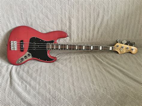 Fender Jazz Bass 1978 3 Bolt Wine Red Reverb