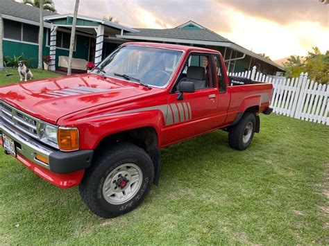 1988 Toyota Extra Cab 4wd Sr5 Pickup Truck Delu Rn67 Low Miles