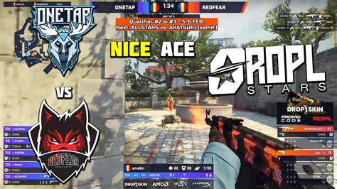 Qualification Game Onetap Vs Redfear Ropl Stars Open Qualifier