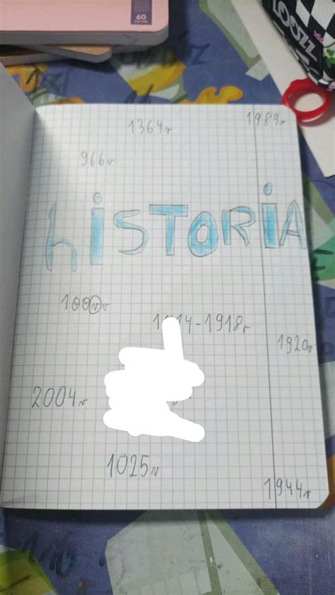 Pierwsza Strona Tytu Owa Do Zeszytu Historia In