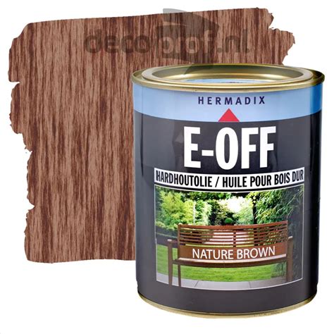 Hermadix E Off Hardhout Olie Nature Brown Kopen Decoprof Nl