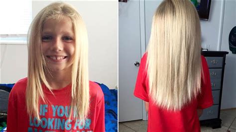 Bullied Year Old Grew His Hair For Two Years So He Could Donate It To