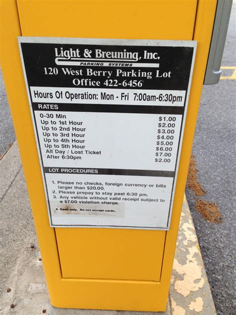 Lot A - Parking in Fort Wayne | ParkMe