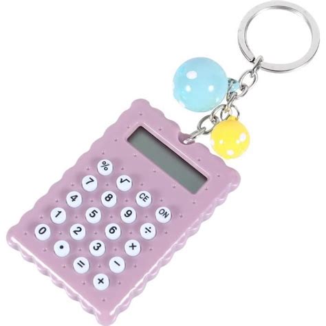 Mini Calculatrice Pour Tudiants Portable Belle Poche Chiffres