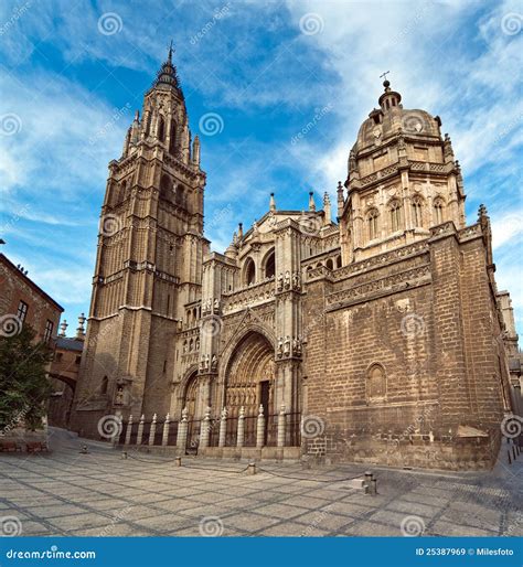 Cathedral in Toledo Spain stock image. Image of style - 25387969