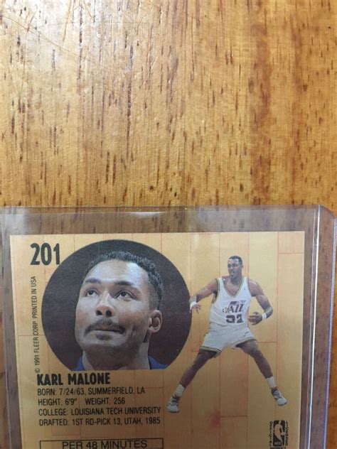 Fleer Karl Malone Ebay