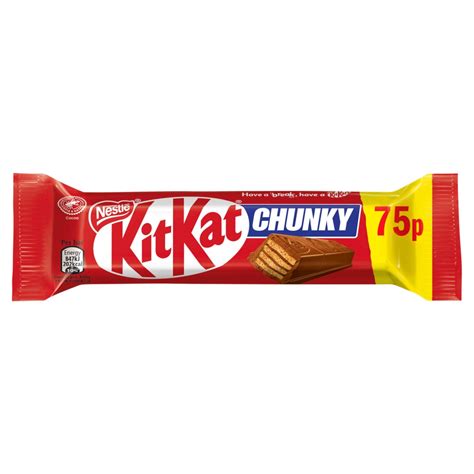 Nestle Kit Kat Chunky Milk Chocolate Bar 40g - 24 Count