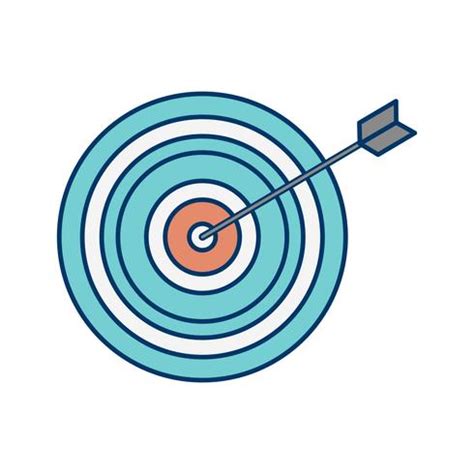 Bullseye Icon Vector Illustration 422889 Vector Art at Vecteezy