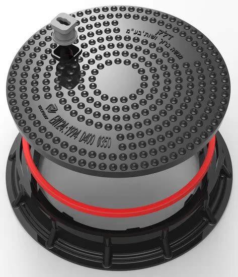 High Quality Smc Composite Watertight Lock Round Manhole Cover Frp Grp