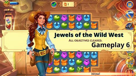 Jewels Of The Wild West Match Gems Restore The Town Gameplay