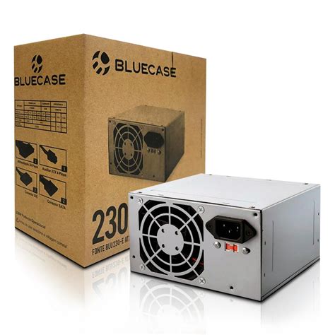 Fonte Bluecase BLU230 EATX Small 230W Cabo BLU230ESCASE