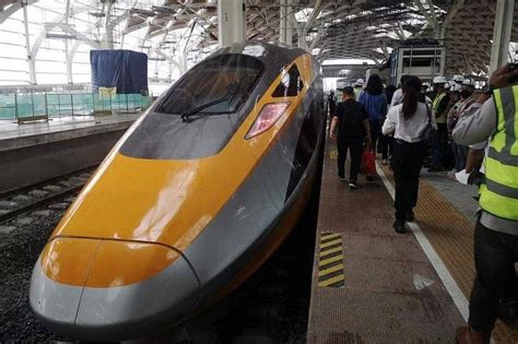 indonesias  high speed train completes  trial run asia news