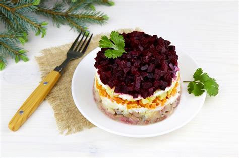 Салат селедка под шубой «Острая» – простой и вкусный рецепт, как ...