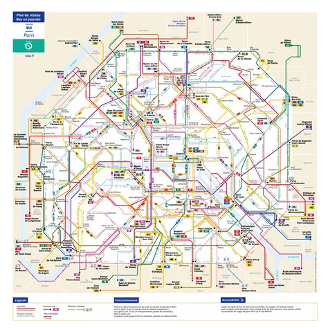 Plan Des Bus à Paris Et En Ile De France Ratp