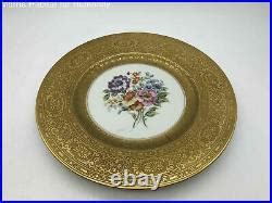 Royal Bavarian Hutschenreuther Gold & Floral China Set 10 pieces ...